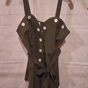 Dressfo Button Detail Top